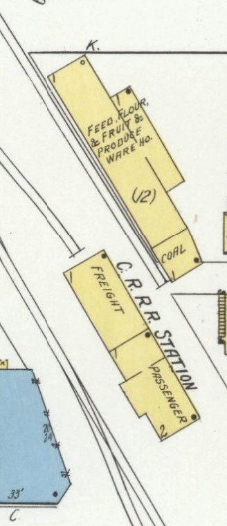 South Range Depot Map