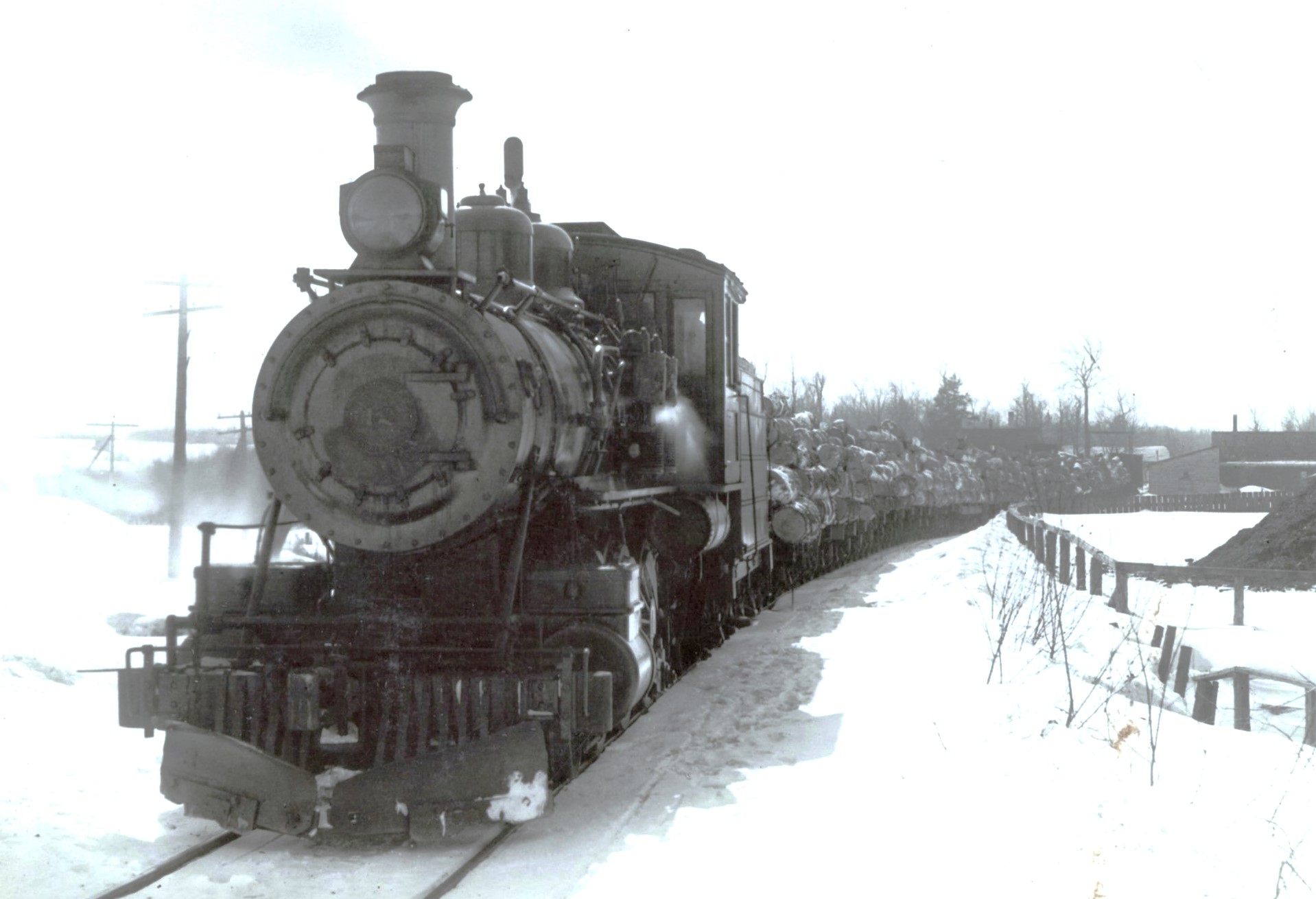 Houghton Chassel & Southwestern Logging Train