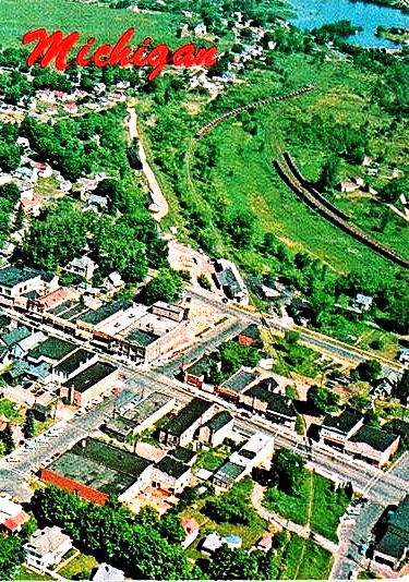 Crystal Falls Overhead View