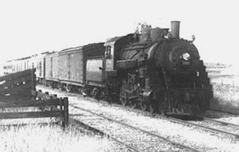 Passenger train at Greenbush, MI