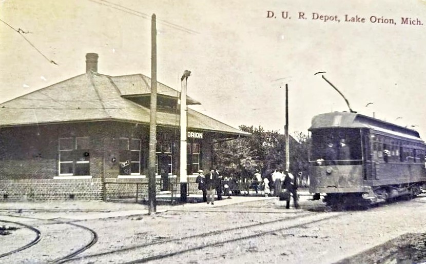 Lake Orion MI Interurban depot