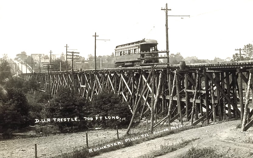 DUR Interurban Trestle at Rochester