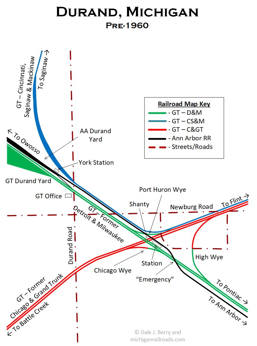 Durand Crossing Map