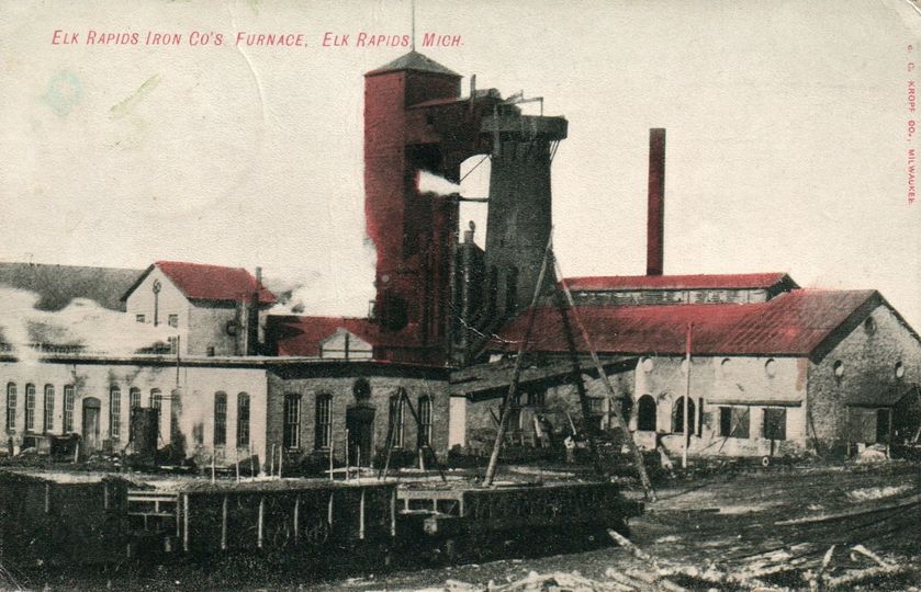 ElkRapidsIronCompanyFurnace 1910