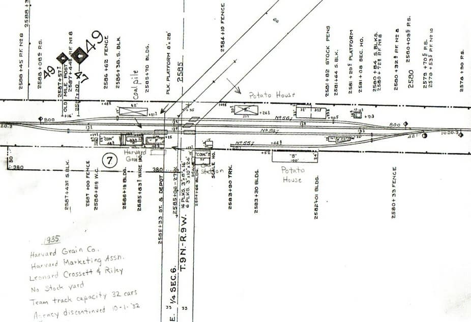 Harvard MI map