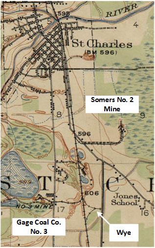 Gage Coal Company Map