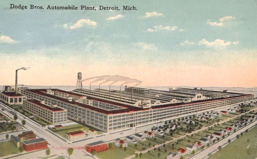 Dodge Main Assembly Plant 1910