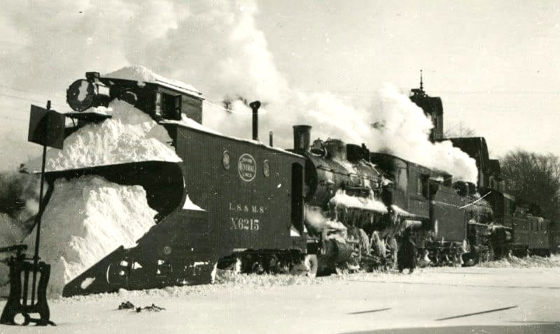 NYC Snowplow Extra on the Lansing Branch at Lansing