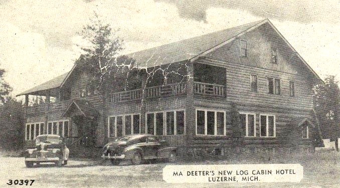 Ma Deeters Hotel in Luzerne, MI