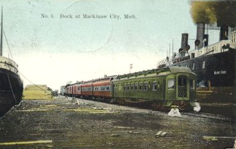 Mackinaw City Car Ferry Dock