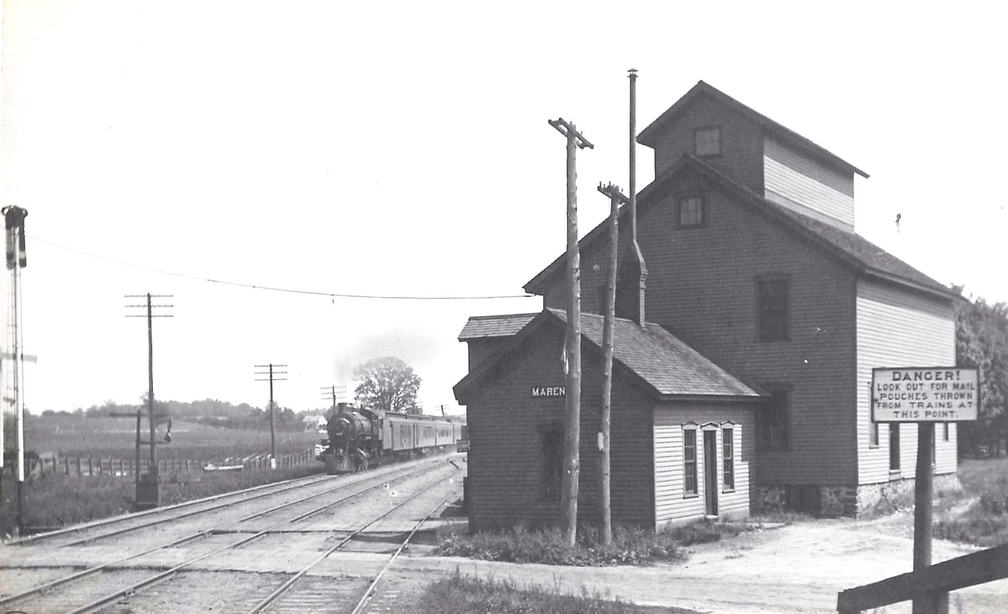 Marengo Depot and Train