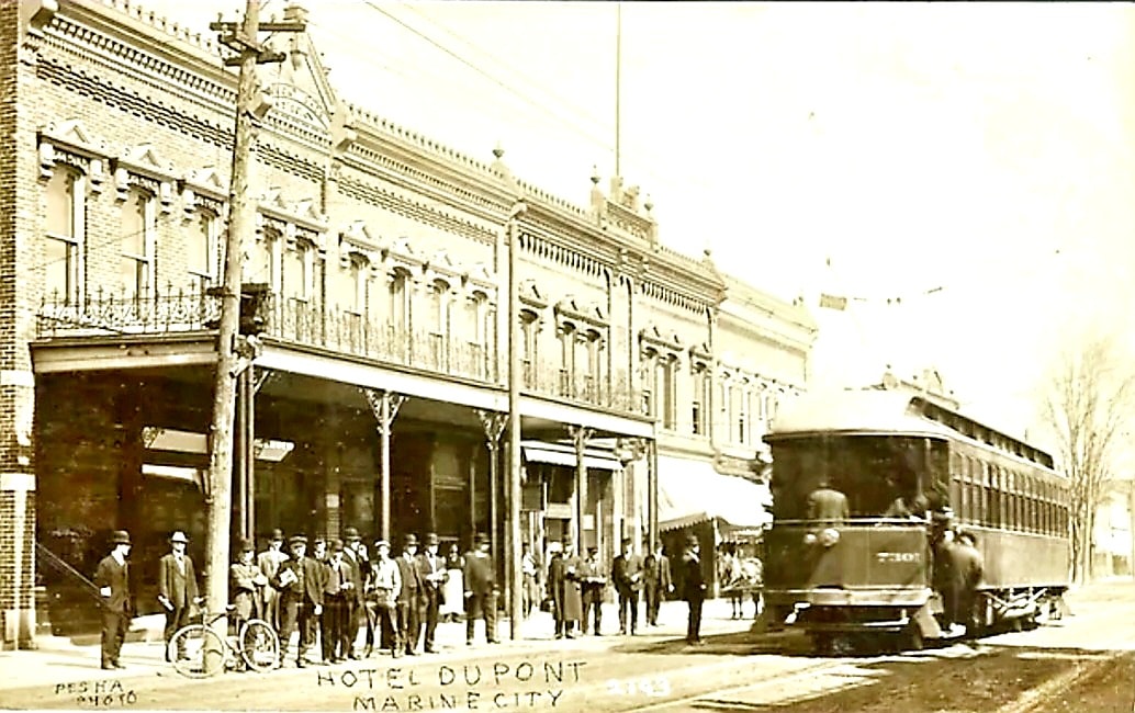 Marine City Interurban Depot