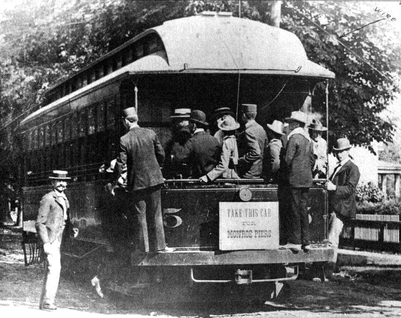 Monroe Piers Interurban Car