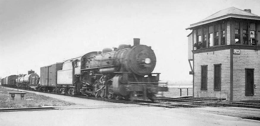 NYC Freight EB at Kendallville IN