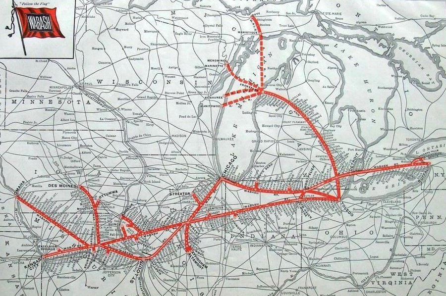 Wabash System Map