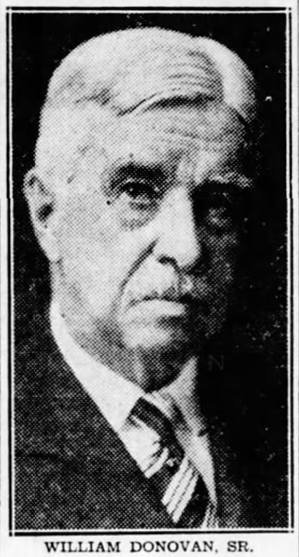 William Donovan Sr.