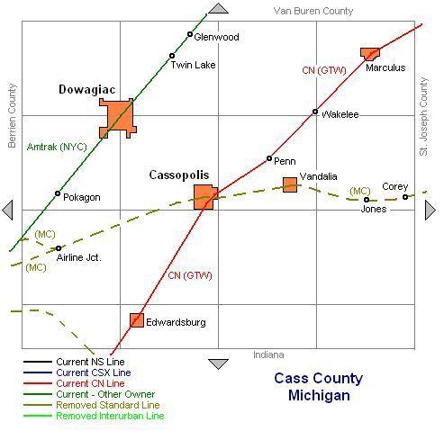 Cass County Map