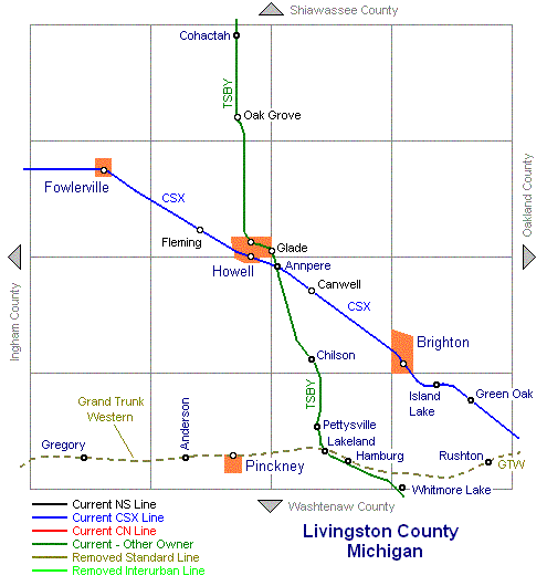 Livingston County Map