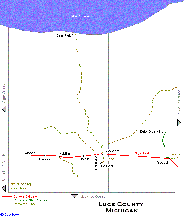 LuceCounty Map