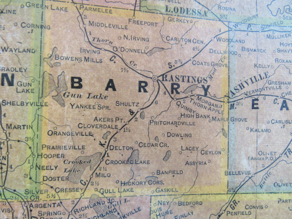 Barry County Map