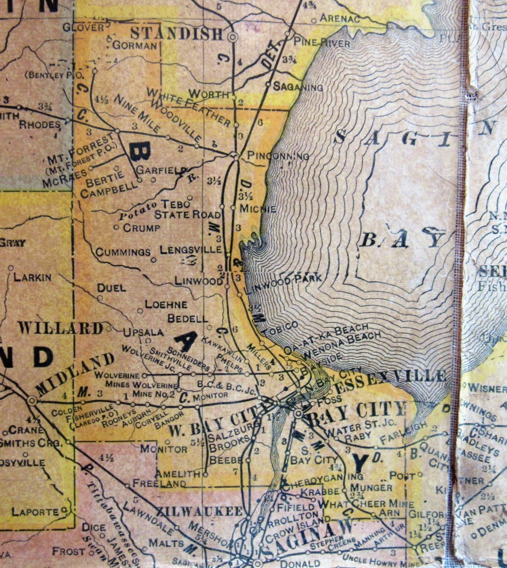 Bay County Map