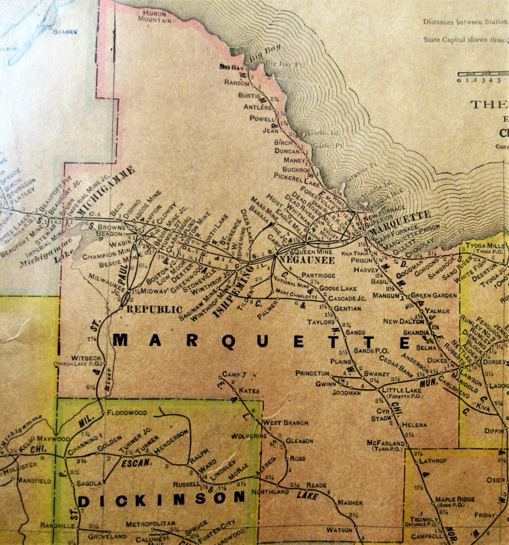 Marquette County Map